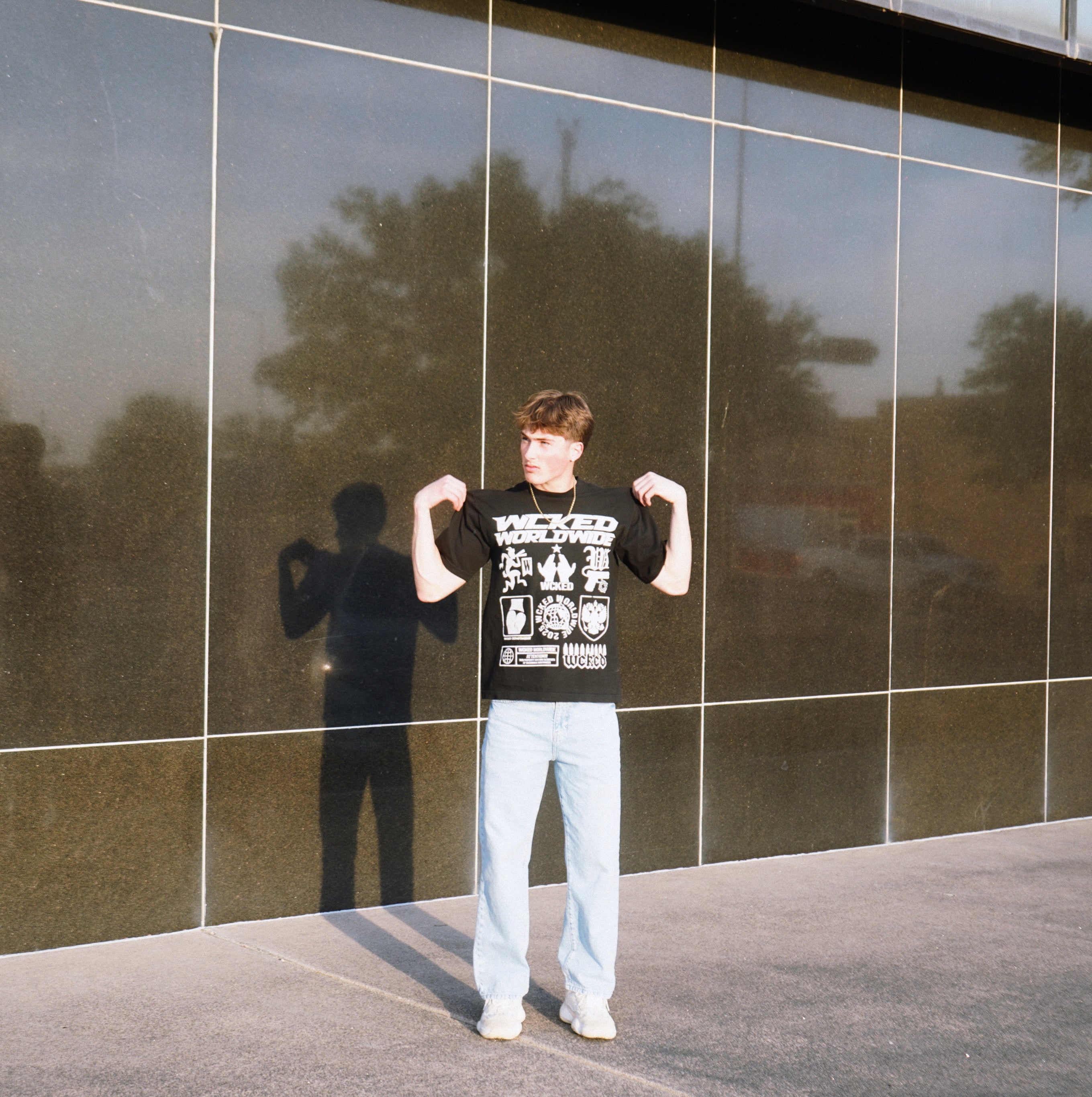 “original Wcked” Slim Fit Tee