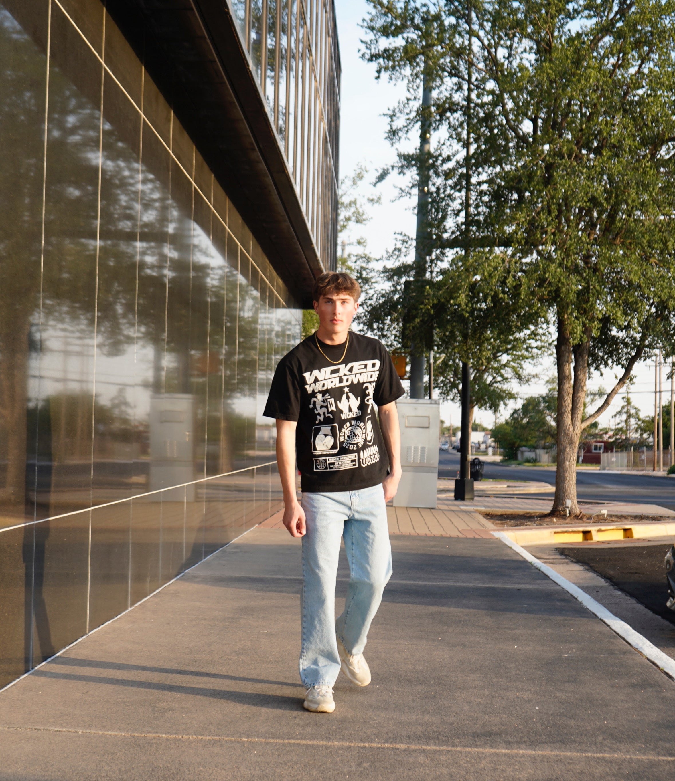 “original Wcked” Slim Fit Tee