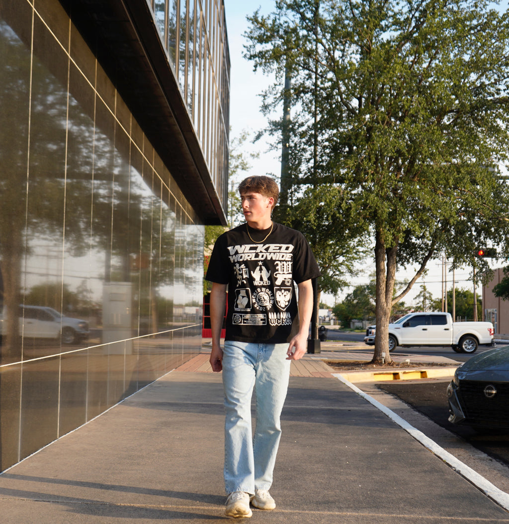 “original Wcked” Slim Fit Tee